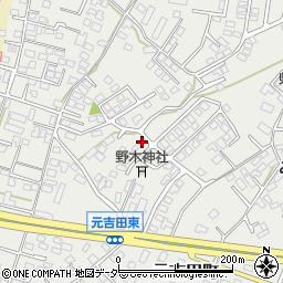 茨城県水戸市元吉田町2562-14周辺の地図