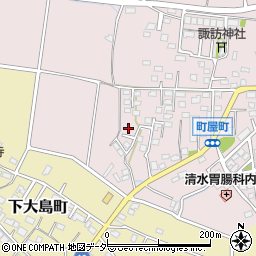 群馬県高崎市町屋町884周辺の地図