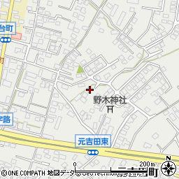 茨城県水戸市元吉田町2253-1周辺の地図