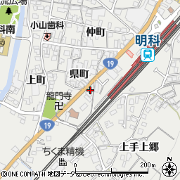 望月山葵店周辺の地図