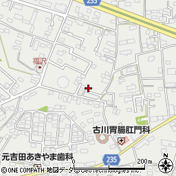 茨城県水戸市元吉田町203周辺の地図