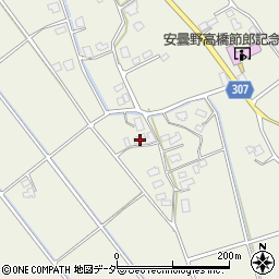 長野県安曇野市穂高北穂高662周辺の地図