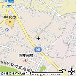 長野県東御市田中740周辺の地図