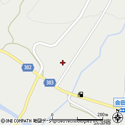 長野県松本市会田186周辺の地図