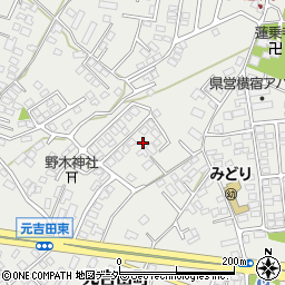 茨城県水戸市元吉田町2663-5周辺の地図