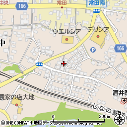 長野県東御市田中590-7周辺の地図