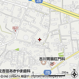 茨城県水戸市元吉田町203-1周辺の地図