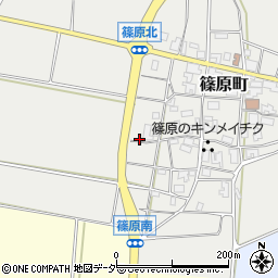 石川県加賀市篠原町ホ周辺の地図