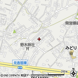 茨城県水戸市元吉田町2562-28周辺の地図