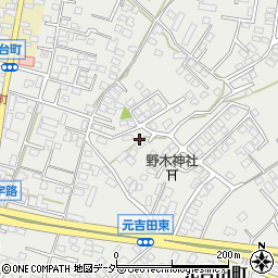 茨城県水戸市元吉田町2253周辺の地図
