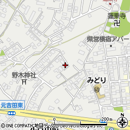 茨城県水戸市元吉田町2665-3周辺の地図