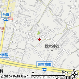 茨城県水戸市元吉田町2254-2周辺の地図