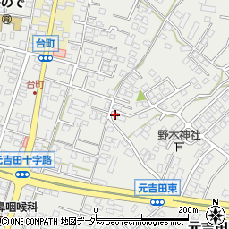 茨城県水戸市元吉田町2248周辺の地図