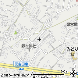 茨城県水戸市元吉田町2562-21周辺の地図