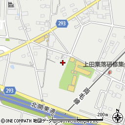 群馬県伊勢崎市上田町44周辺の地図