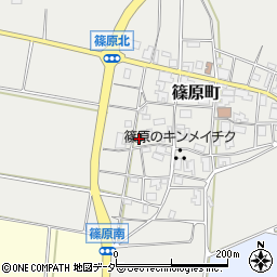 石川県加賀市篠原町リ29周辺の地図