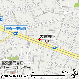 茨城県水戸市元吉田町848-1周辺の地図