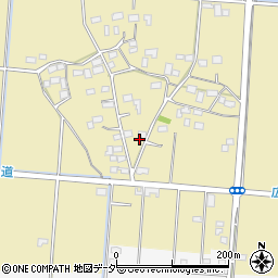 栃木県栃木市大平町土与177-2周辺の地図