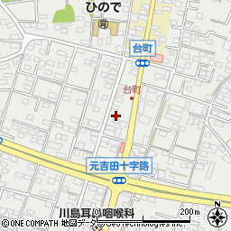 茨城県水戸市元吉田町1613-2周辺の地図