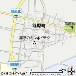 石川県加賀市篠原町リ21周辺の地図