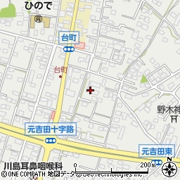 茨城県水戸市元吉田町1653周辺の地図