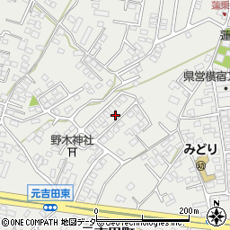茨城県水戸市元吉田町2562-30周辺の地図
