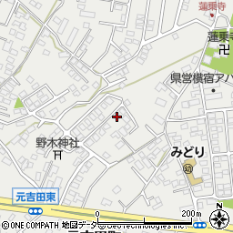 茨城県水戸市元吉田町2562-41周辺の地図