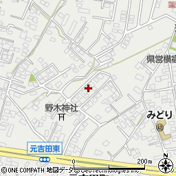 茨城県水戸市元吉田町2562-22周辺の地図