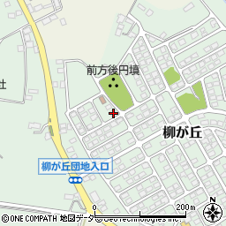 茨城県ひたちなか市柳が丘12-6周辺の地図