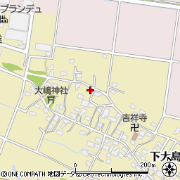群馬県高崎市下大島町23周辺の地図