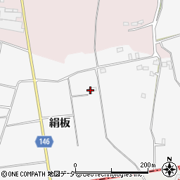 栃木県下野市絹板780周辺の地図
