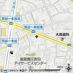 茨城県水戸市元吉田町861-1周辺の地図