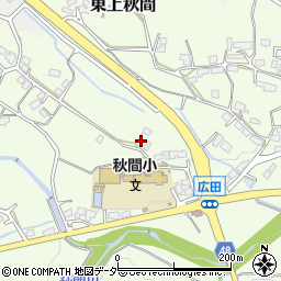 群馬県安中市東上秋間1794周辺の地図