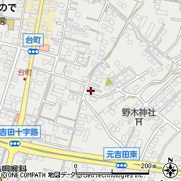 茨城県水戸市元吉田町2256-2周辺の地図
