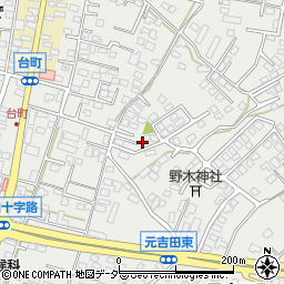 茨城県水戸市元吉田町2255周辺の地図