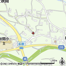 群馬県安中市東上秋間1773周辺の地図