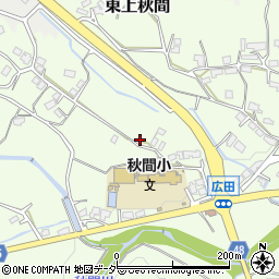 群馬県安中市東上秋間1800周辺の地図