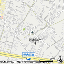 茨城県水戸市元吉田町2268-2周辺の地図