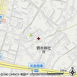 茨城県水戸市元吉田町2252-25周辺の地図