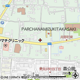 カーブス高崎井野周辺の地図