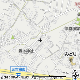 茨城県水戸市元吉田町2562-23周辺の地図