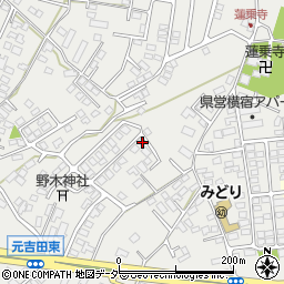 茨城県水戸市元吉田町2562-42周辺の地図