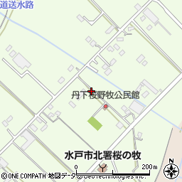 茨城県水戸市河和田町3891-287周辺の地図