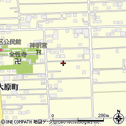 群馬県太田市大原町385-16周辺の地図