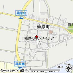 石川県加賀市篠原町リ24周辺の地図