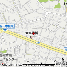 茨城県水戸市元吉田町839周辺の地図