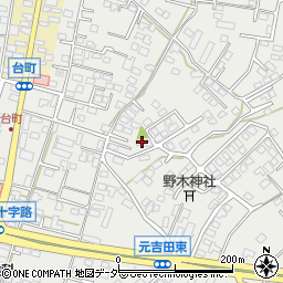 茨城県水戸市元吉田町2255-1周辺の地図
