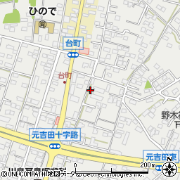 茨城県水戸市元吉田町1652周辺の地図