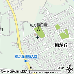 茨城県ひたちなか市柳が丘12-5周辺の地図