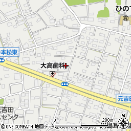 茨城県水戸市元吉田町840-7周辺の地図